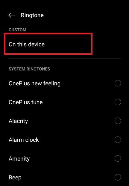 Cách tìm và thay đổi nhạc chuông trên thiết bị Android 