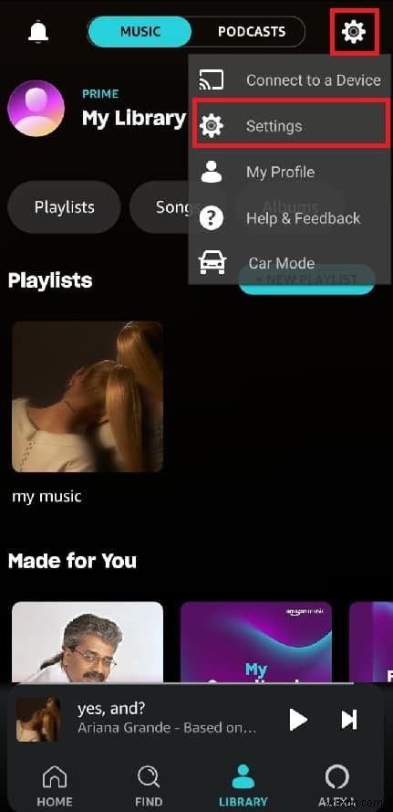 Dừng Amazon Music trên Android:Các bước nhanh để tắt ứng dụng 