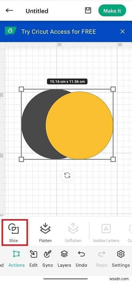 Làm chủ văn bản cong trên Cricut Android:Hướng dẫn từng bước 