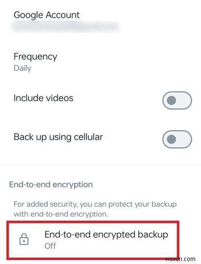 Vô hiệu hóa mã hóa đầu cuối trên Android:Hướng dẫn từng bước 