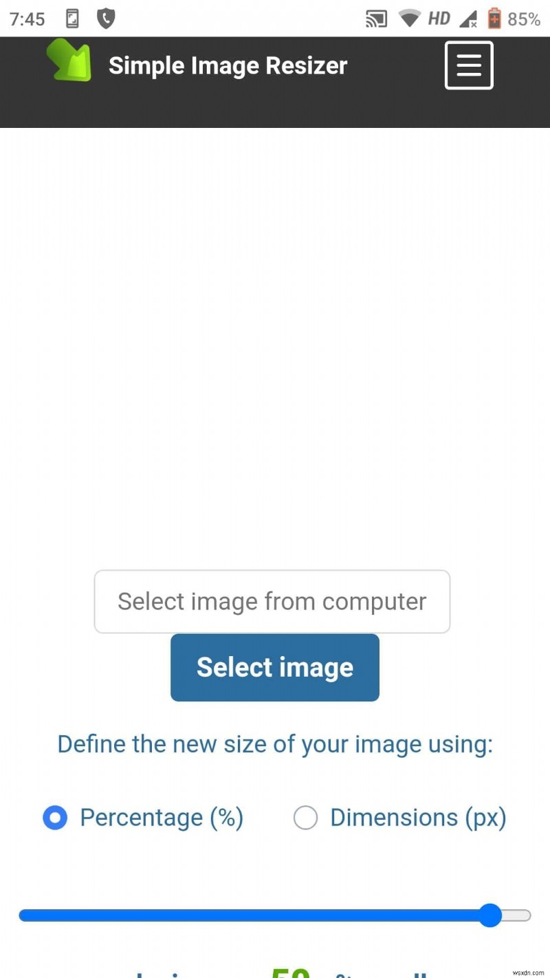 Thay đổi kích thước ảnh Android một cách nhanh chóng:Hướng dẫn từng bước 