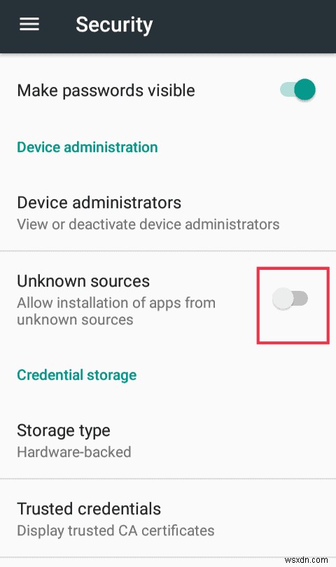 Cho phép cài đặt ứng dụng từ các nguồn không xác định trên Android:Hướng dẫn an toàn 