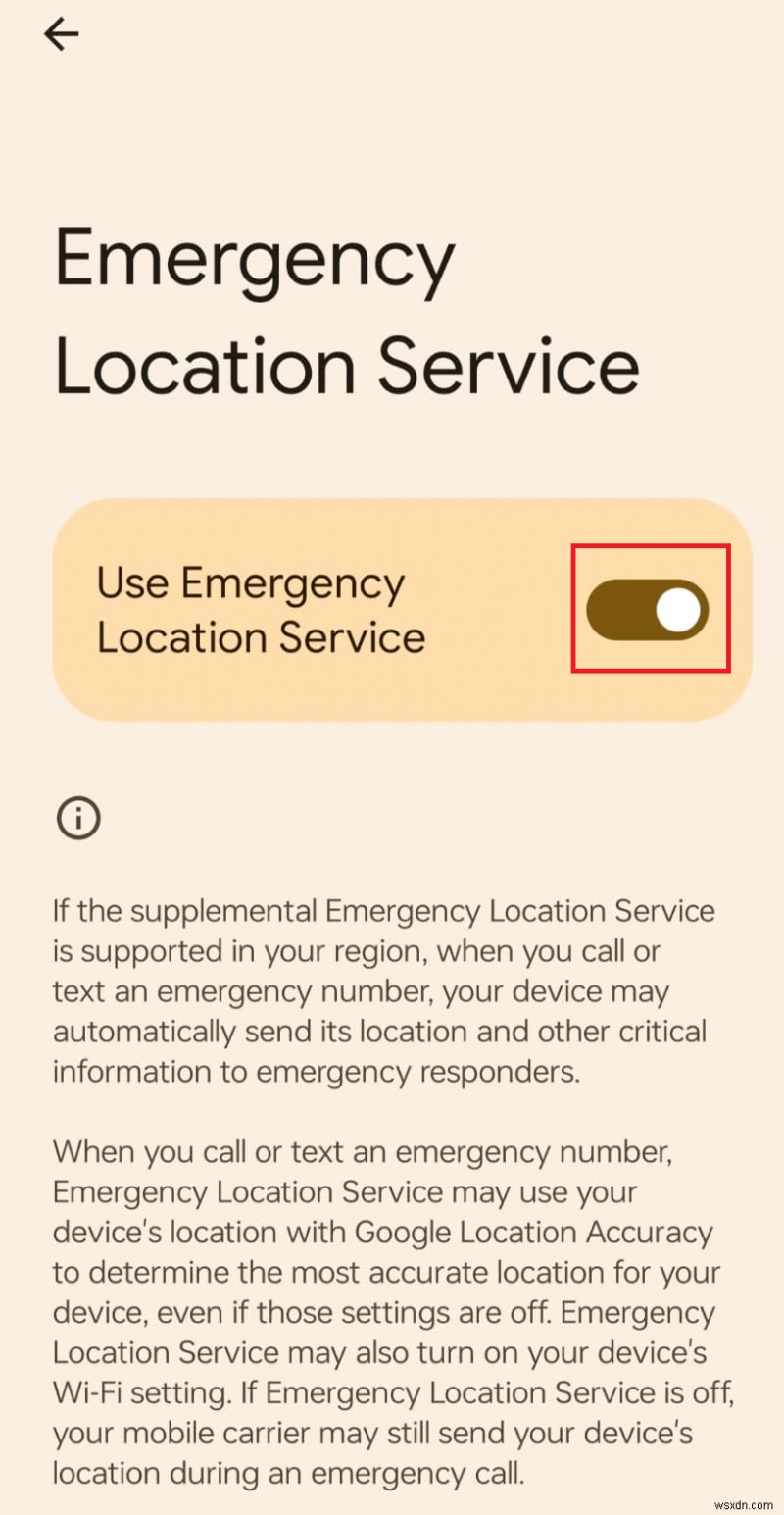 Đặt nhanh liên hệ khẩn cấp (SOS) trên điện thoại Android của bạn 