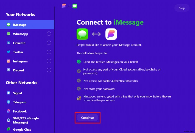 Kích hoạt iMessage trên Android thông qua Beeper &AirMessage—Không cần máy Mac 