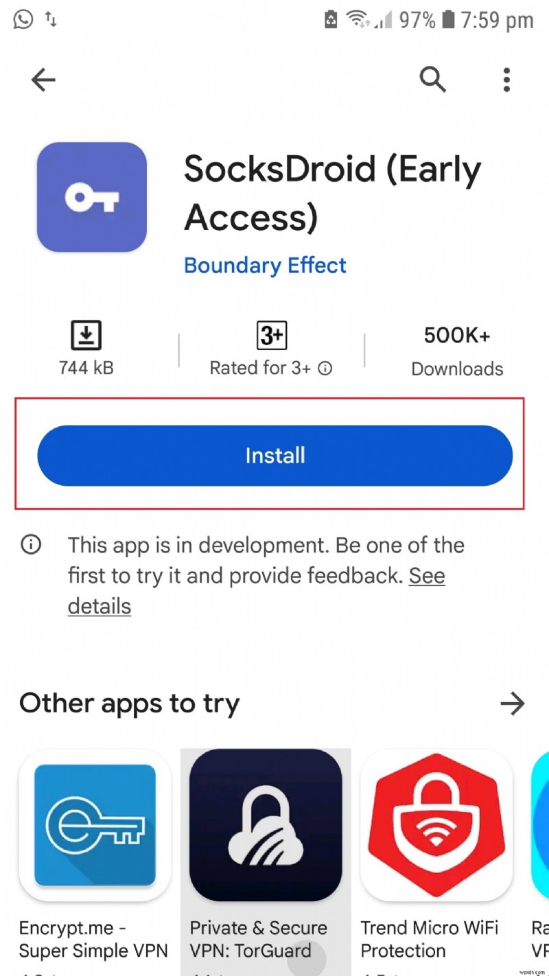 Cách tải xuống và cài đặt ứng dụng proxy SOCKS5 trên Android – Bảo mật duyệt web trên thiết bị di động của bạn 