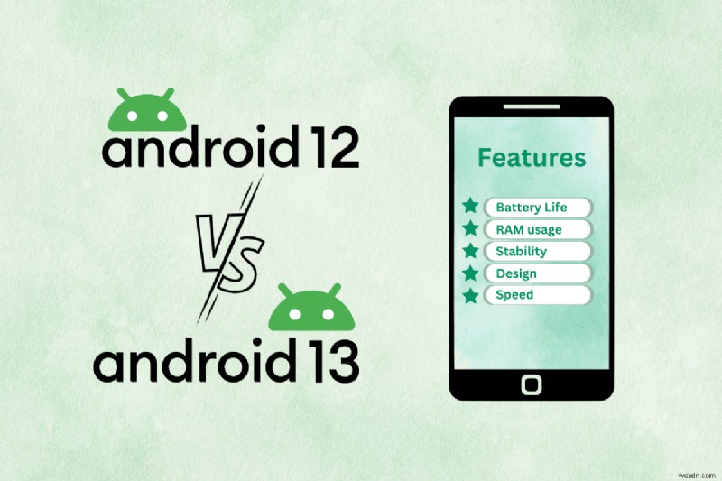 Android 12 và 13:Giải thích về sự khác biệt chính và phân tích tính năng 