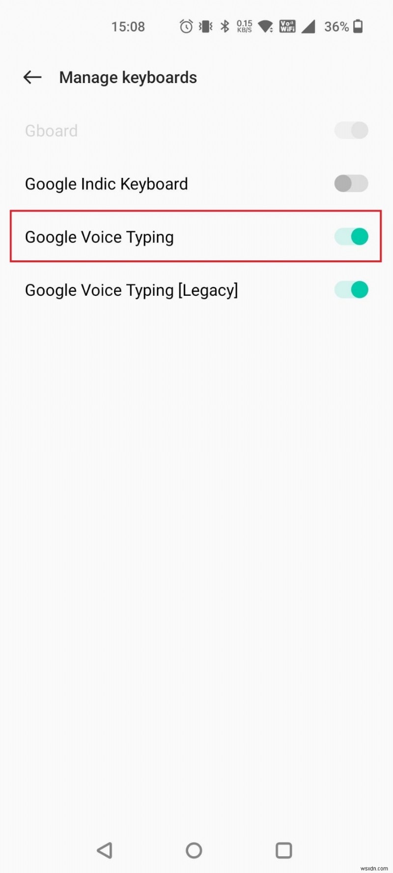 Tắt tính năng Nhập bằng giọng nói của Google trên Android:Hướng dẫn từng bước nhanh 