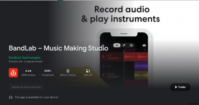 13 ứng dụng tạo beat hàng đầu dành cho Android:Xây dựng các bản nhạc chất lượng Studio trên điện thoại của bạn 