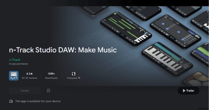 13 ứng dụng tạo beat hàng đầu dành cho Android:Xây dựng các bản nhạc chất lượng Studio trên điện thoại của bạn 
