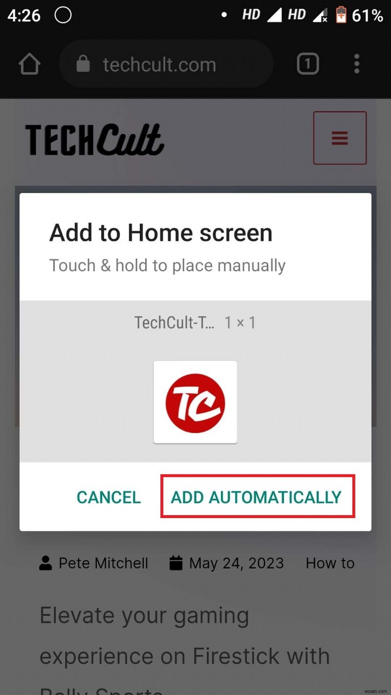 Thêm lối tắt trang web vào trang chủ Chrome của bạn trên Android – Hướng dẫn từng bước 