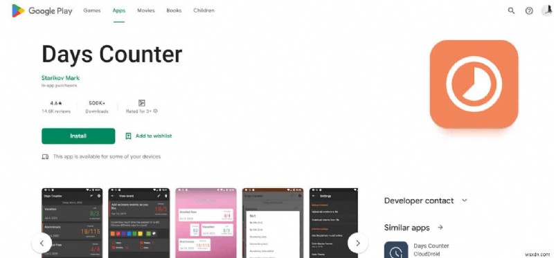 20 ứng dụng đếm ngày hàng đầu trên Android:Luôn đi đúng hướng 