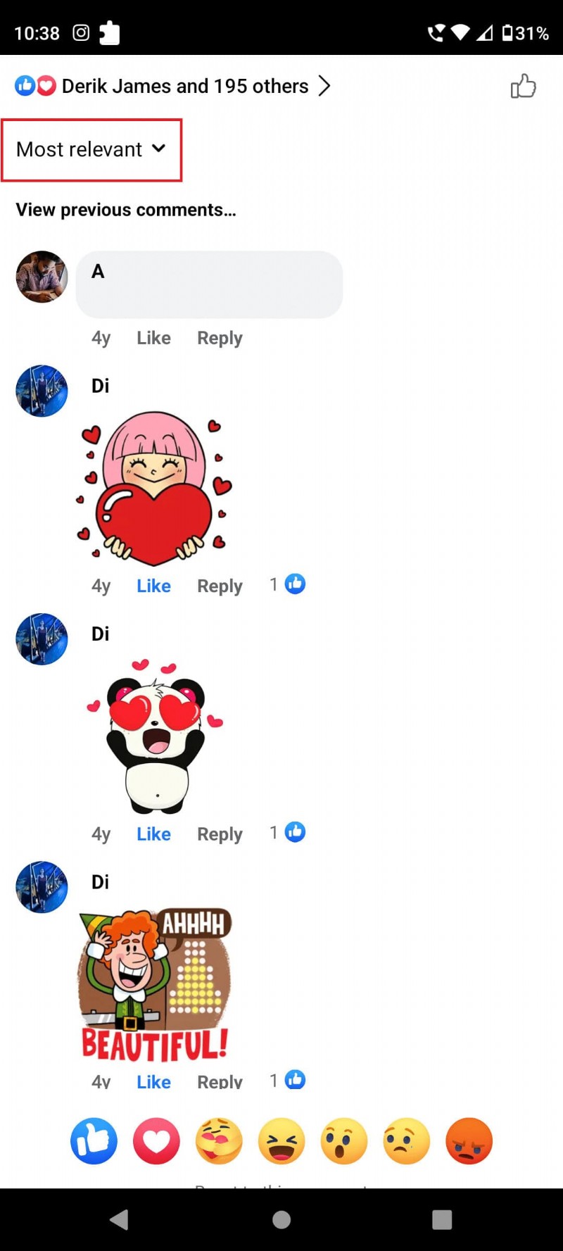 Dễ dàng truy cập mọi bình luận trên bài đăng trên Facebook của bạn 