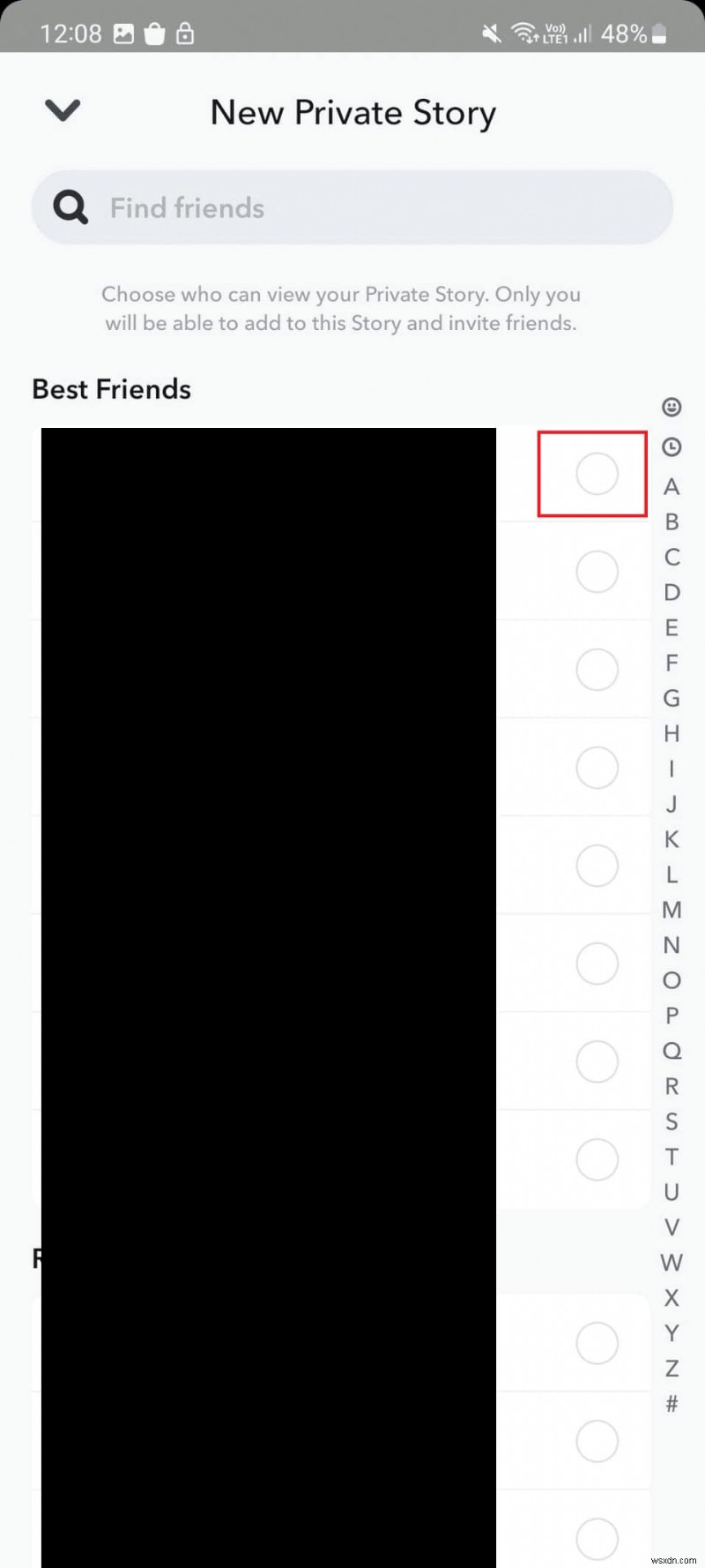Cách ẩn câu chuyện Snapchat của bạn khỏi những người xem cụ thể 
