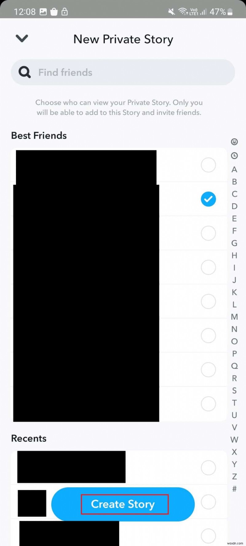 Cách ẩn câu chuyện Snapchat của bạn khỏi những người xem cụ thể 