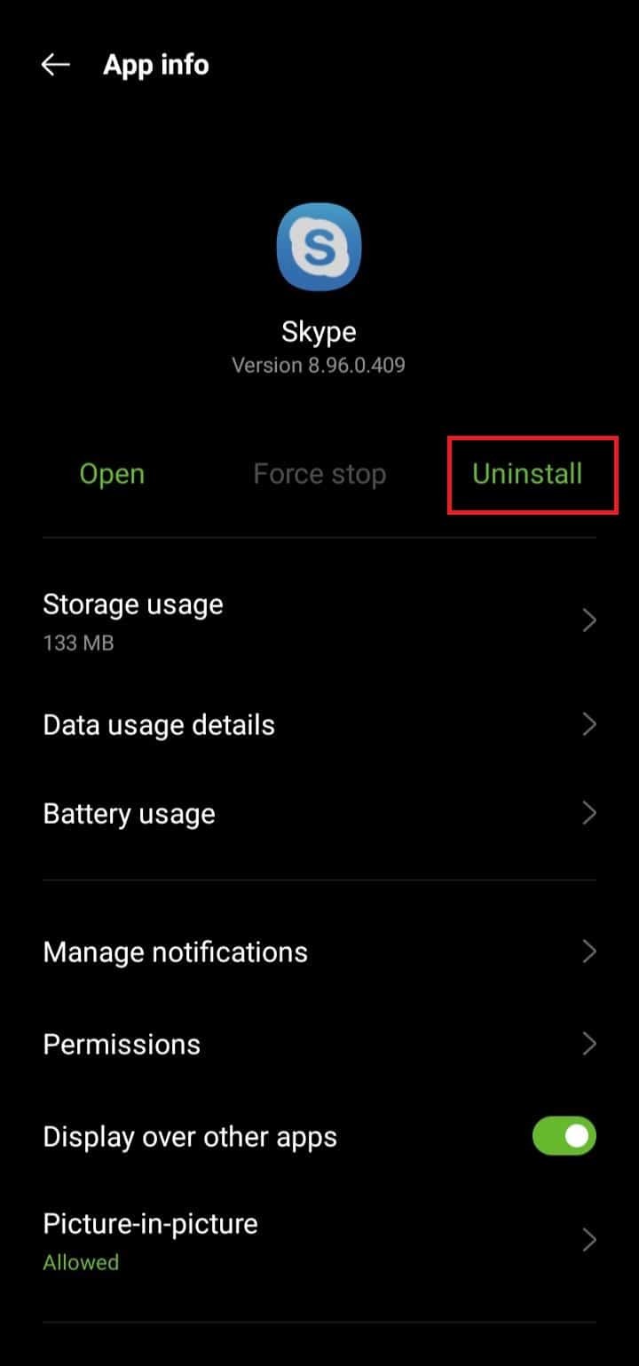 Hướng dẫn từng bước để gỡ cài đặt Skype trên thiết bị Android 