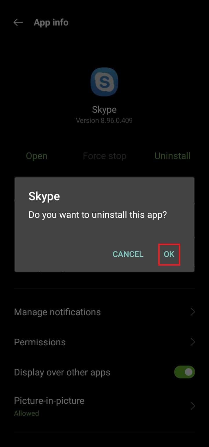 Hướng dẫn từng bước để gỡ cài đặt Skype trên thiết bị Android 