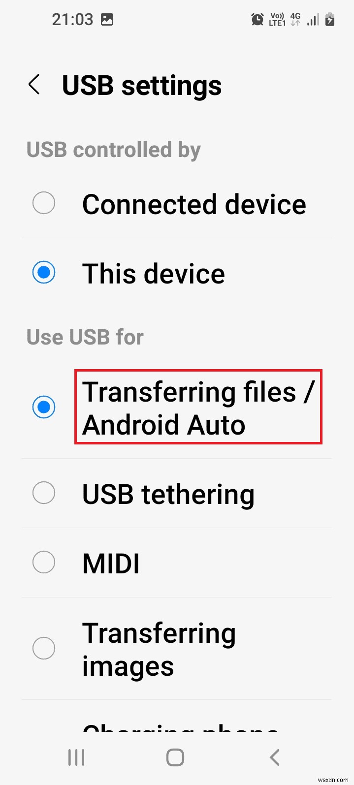 Vô hiệu hóaOTG trên Android:Hướng dẫn từng bước 