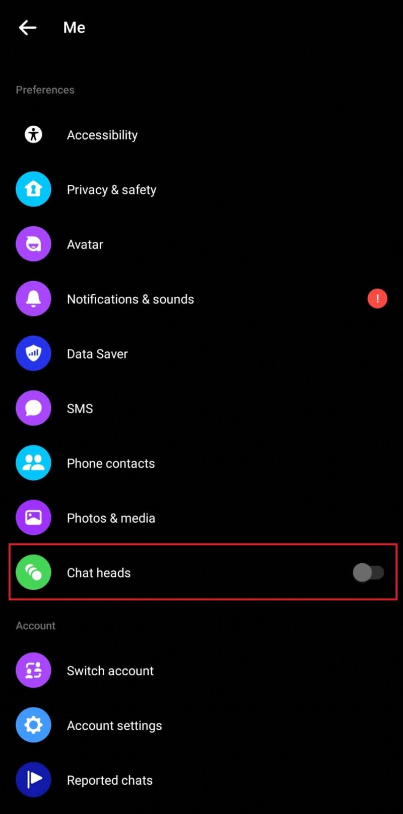 Cách khắc phục nhanh các sự cố chuyển đổi tài khoản Facebook Messenger 