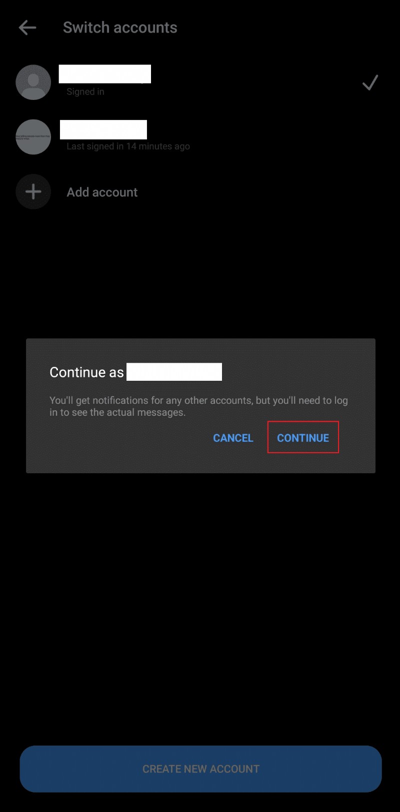 Cách khắc phục nhanh các sự cố chuyển đổi tài khoản Facebook Messenger 