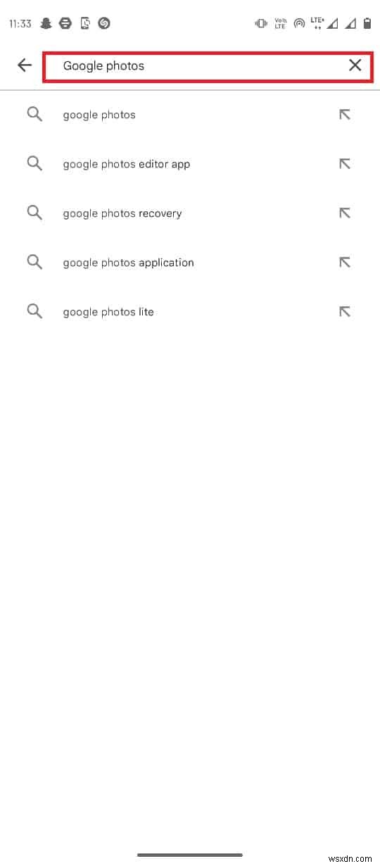 Cách giải quyết sự cố sao lưu ảnh WhatsApp vào Google Photos trên Android 