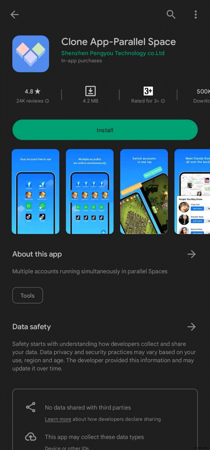 Ứng dụng Android trùng lặp không có không gian song song:Hướng dẫn cài đặt dễ dàng 