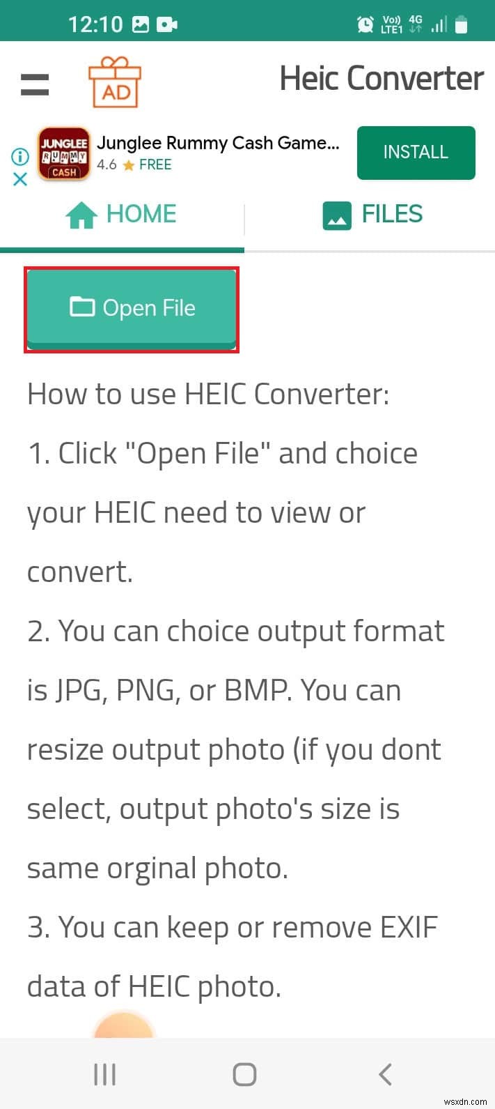 Chuyển đổi liền mạch ảnh HEIC sang JPG trên Android – Hướng dẫn nhanh chóng và dễ dàng 