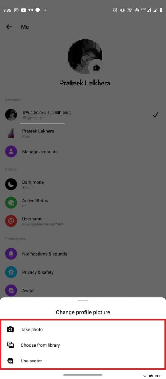 Cách khắc phục sự cố ảnh hồ sơ Messenger trên Android 