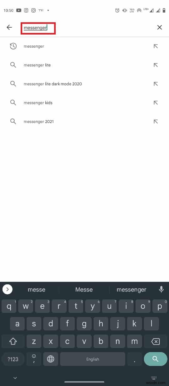 Cách khắc phục sự cố ảnh hồ sơ Messenger trên Android 