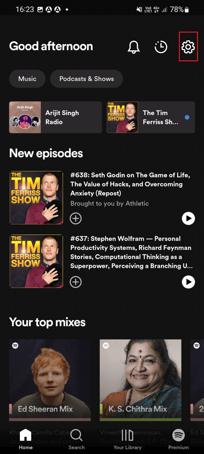 7 giải pháp hàng đầu để giải quyết lỗi  Đã xảy ra lỗi  Spotify trên Android 