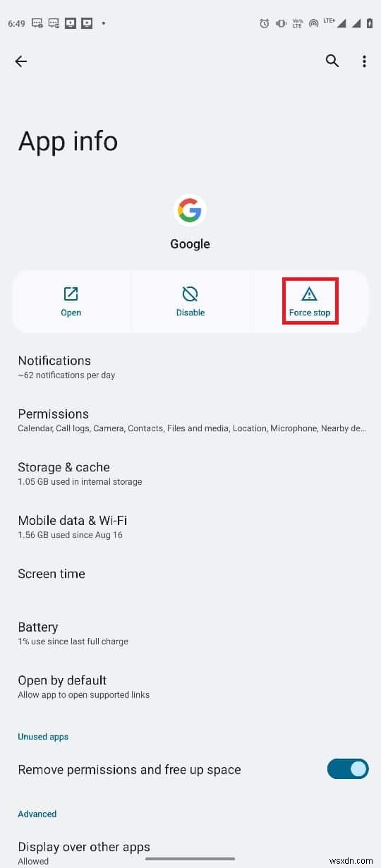 Giải quyết lỗi Google ngoại tuyến trên thiết bị Android