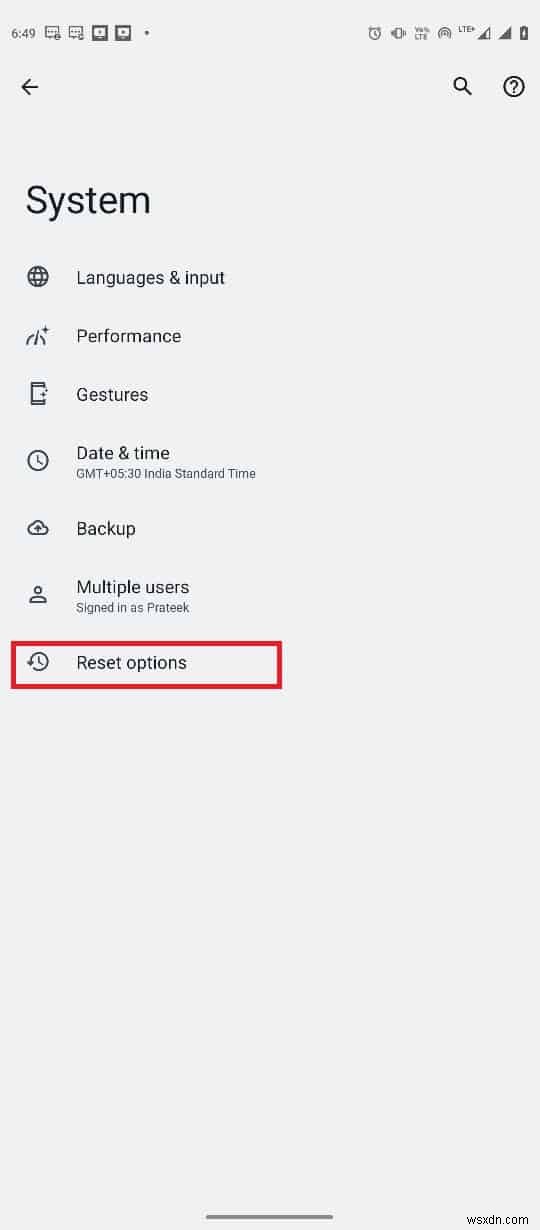Giải quyết lỗi Google ngoại tuyến trên thiết bị Android