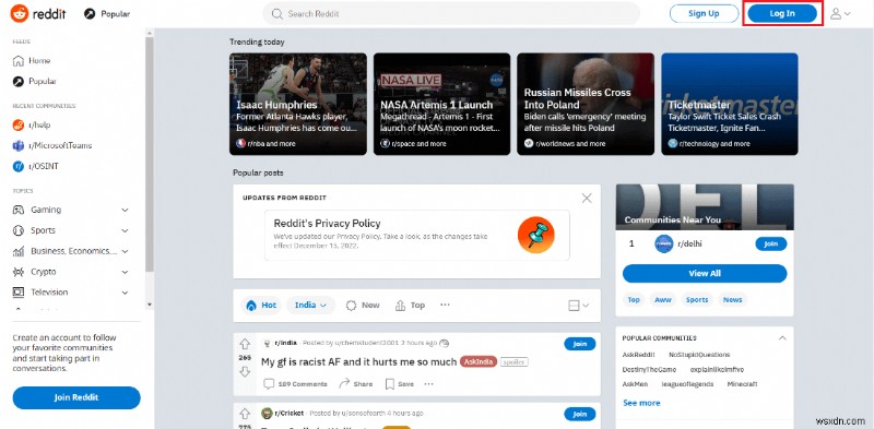 Cách giải quyết lỗi tải trò chuyện Reddit:Hướng dẫn khắc phục nhanh