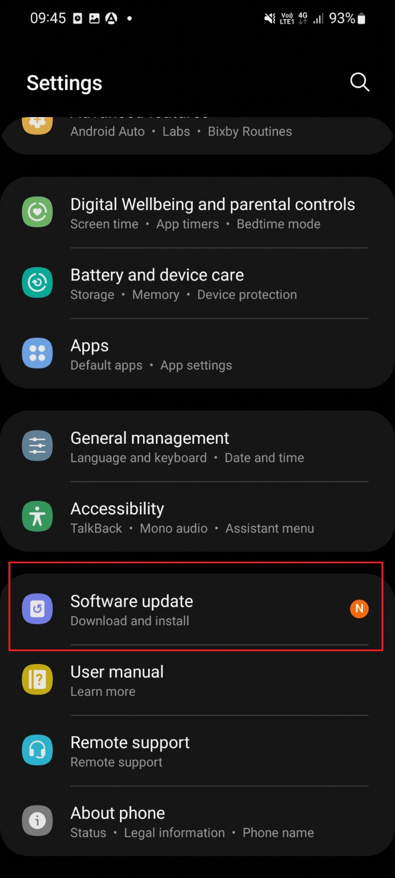 Cách giải quyết màn hình tím chết chóc trên điện thoại Samsung 