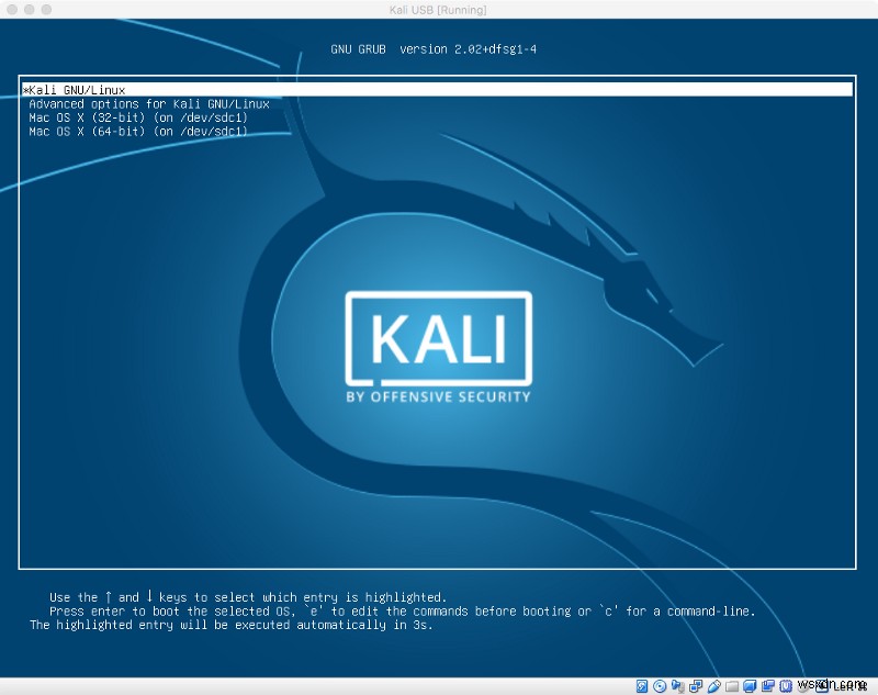 Cài đặt Kali Linux trên USB với EFI Boot trên Mac:Hướng dẫn từng bước với mẹo ảo hóa 