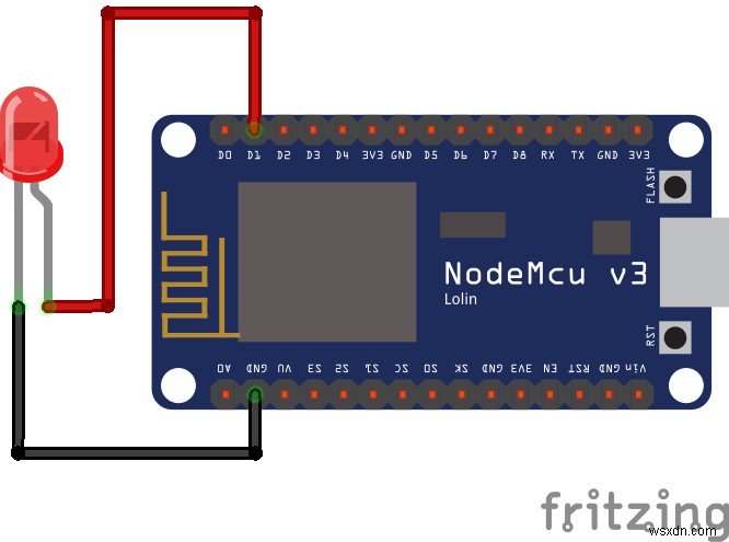 Hướng dẫn cho người mới bắt đầu:Xây dựng dự án IoT với NodeMCU DevKit và Firebase 