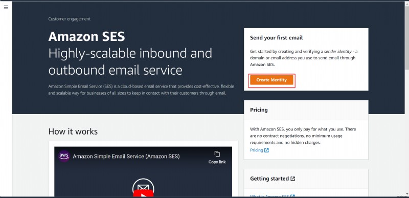 Hướng dẫn từng bước:Thiết lập Dịch vụ email đơn giản (SES) của AWS để gửi email đáng tin cậy 