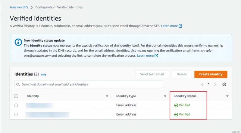 Hướng dẫn từng bước:Thiết lập Dịch vụ email đơn giản (SES) của AWS để gửi email đáng tin cậy 