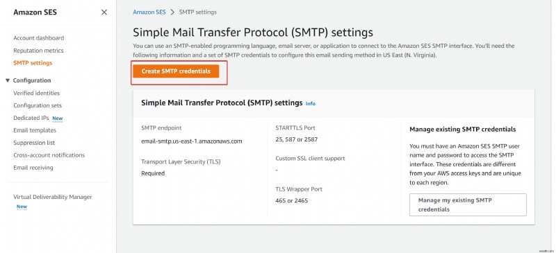 Hướng dẫn từng bước:Thiết lập Dịch vụ email đơn giản (SES) của AWS để gửi email đáng tin cậy 