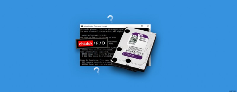 CHKDSK đã giải thích:Những lầm tưởng về việc xóa tệp và kết quả sau khi quét 