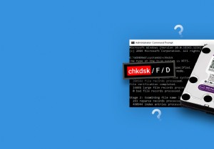 CHKDSK đã giải thích:Những lầm tưởng về việc xóa tệp và kết quả sau khi quét 