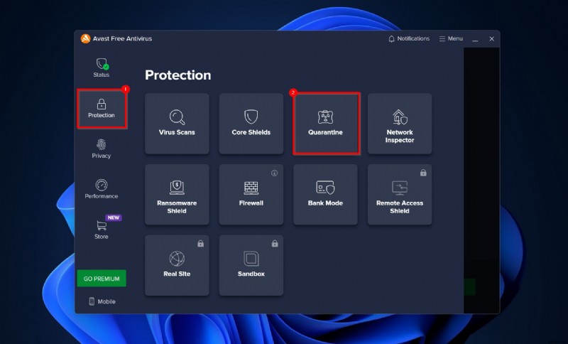Khôi phục các tệp đã bị Avast Antivirus xóa:Hướng dẫn khôi phục từng bước