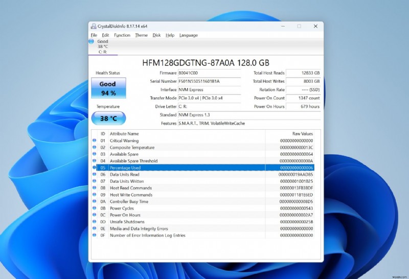 Cách theo dõi tình trạng SSD trên Windows – Công cụ, phương pháp &mẹo về tuổi thọ 