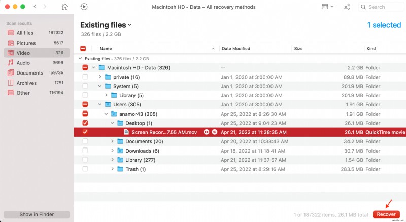 Cách khôi phục bản ghi màn hình QuickTime đã xóa trên máy Mac – Phương pháp nhanh chóng và đáng tin cậy