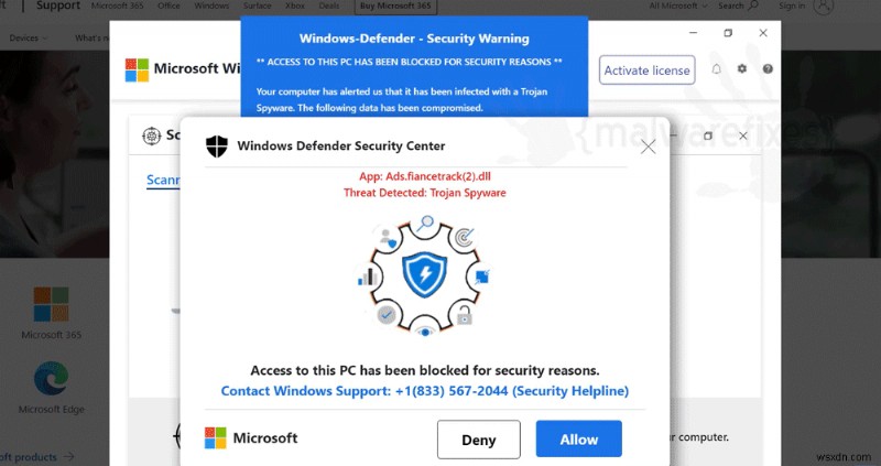 Cách loại bỏ an toàn các cảnh báo vi-rút giả mạo của Microsoft và ngăn chặn cửa sổ bật lên lừa đảo 