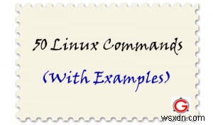 50 lệnh Unix thiết yếu hàng đầu:Hướng dẫn thực hành 