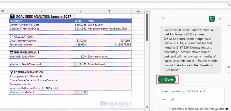 Master Excel Copilot để dự báo và phân tích What‑If 