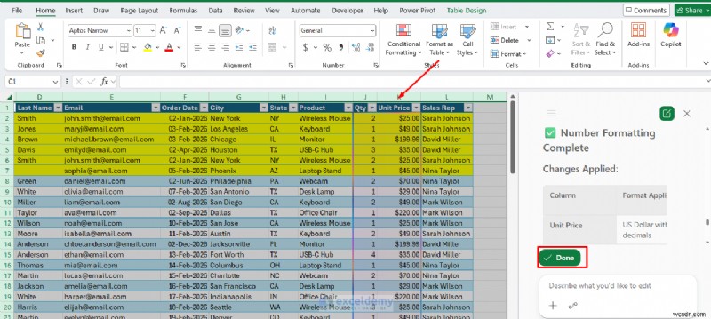 Hợp lý hóa việc dọn dẹp dữ liệu Excel với Copilot:7 vấn đề thường gặp được khắc phục chỉ bằng một cú nhấp chuột 
