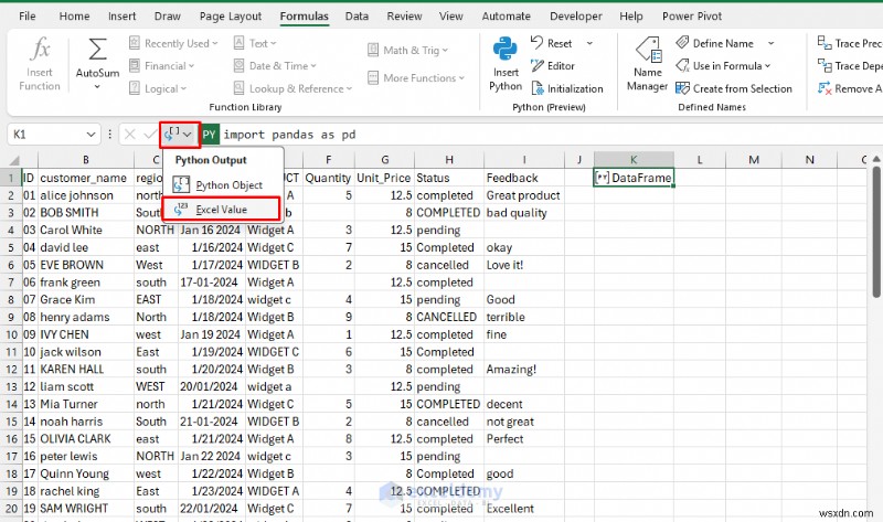 Mở khóa Phân tích nâng cao:Python trong Excel tăng cường phân tích dữ liệu 