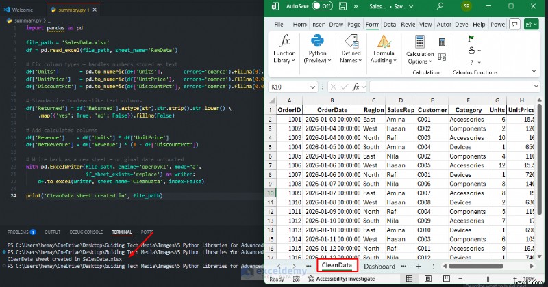 5 thư viện Python hàng đầu nâng cao khả năng phân tích dữ liệu Excel cho chuyên gia 