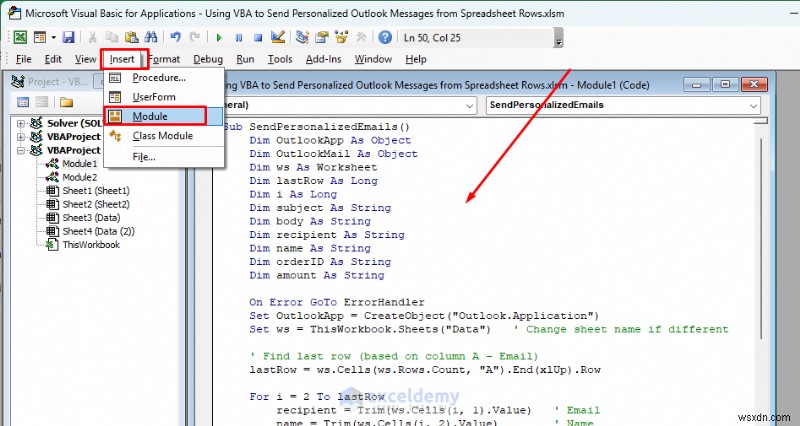Trình tạo email Excel:Tự động hóa email Outlook được cá nhân hóa bằng VBA 